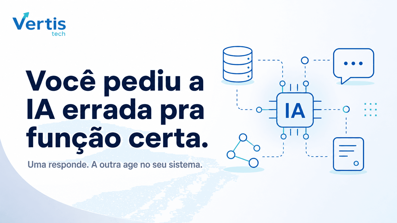 IA generativa ou agêntica? Qual paradigma encaixa em cada função
