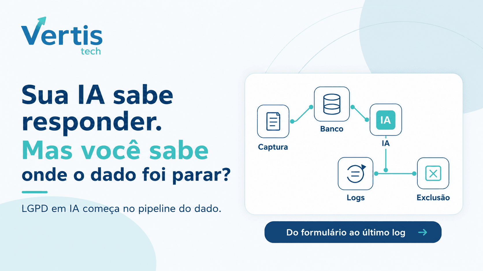 LGPD em projetos de IA: onde o dado pessoal sai do controle entre o formulário e o embedding